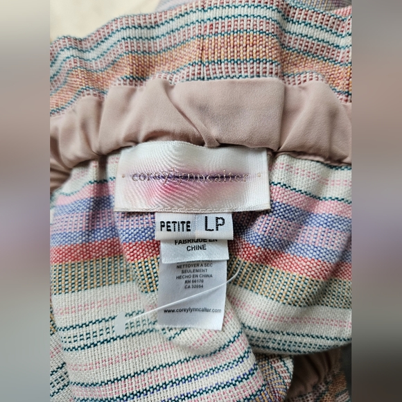 Corey Lynn Calter Off Shoulder Ruffle Dress Large Petite - Picture 8 of 10